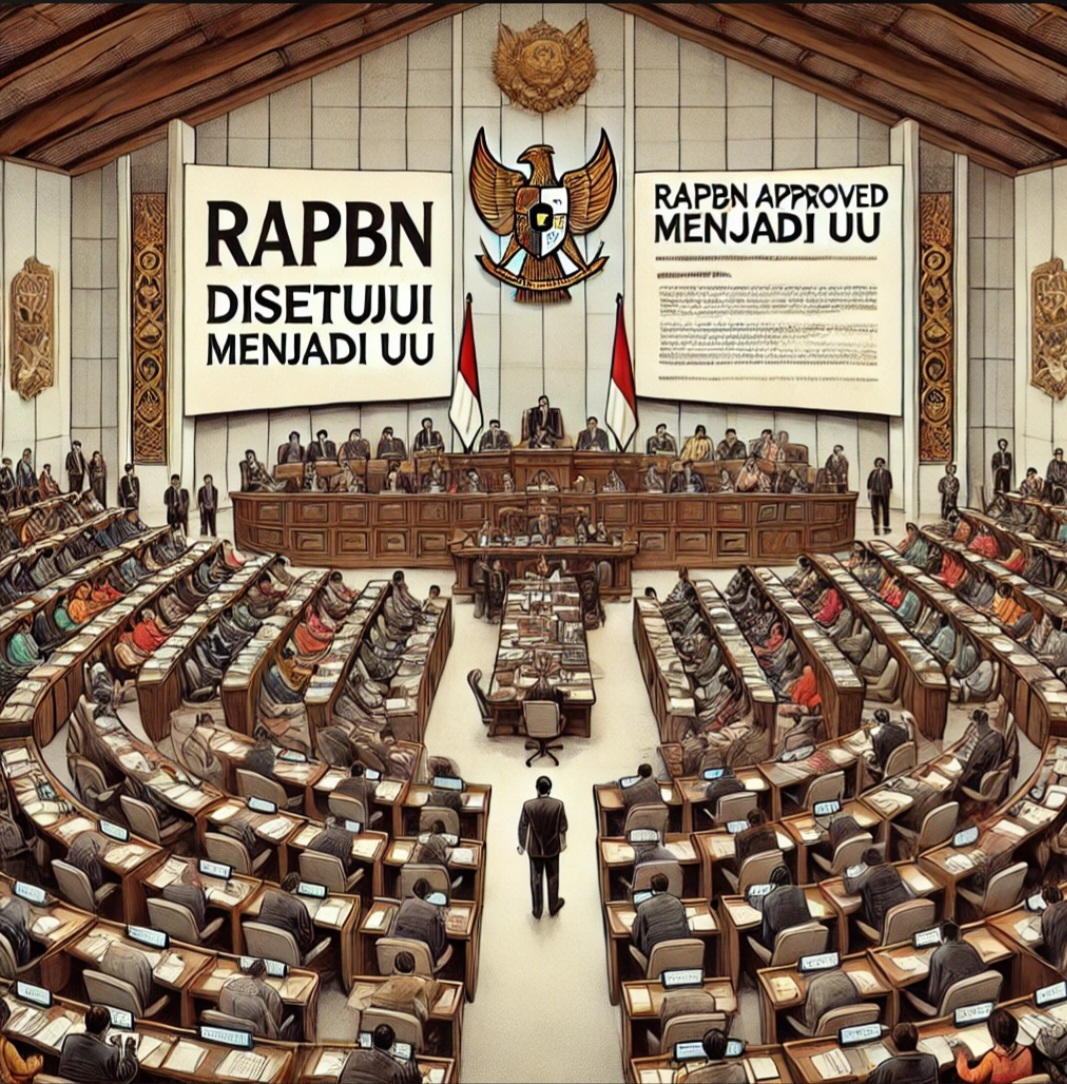 DPR Menyetujui Rancangan APBN 2025 Menjadi UU
