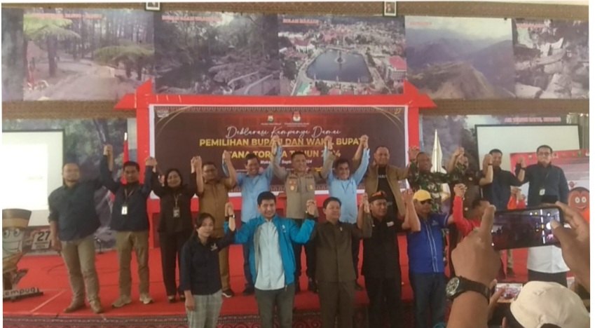 Deklarasi Damai Sebelum Memasuki Tahap Kampanye Di Tana Toraja