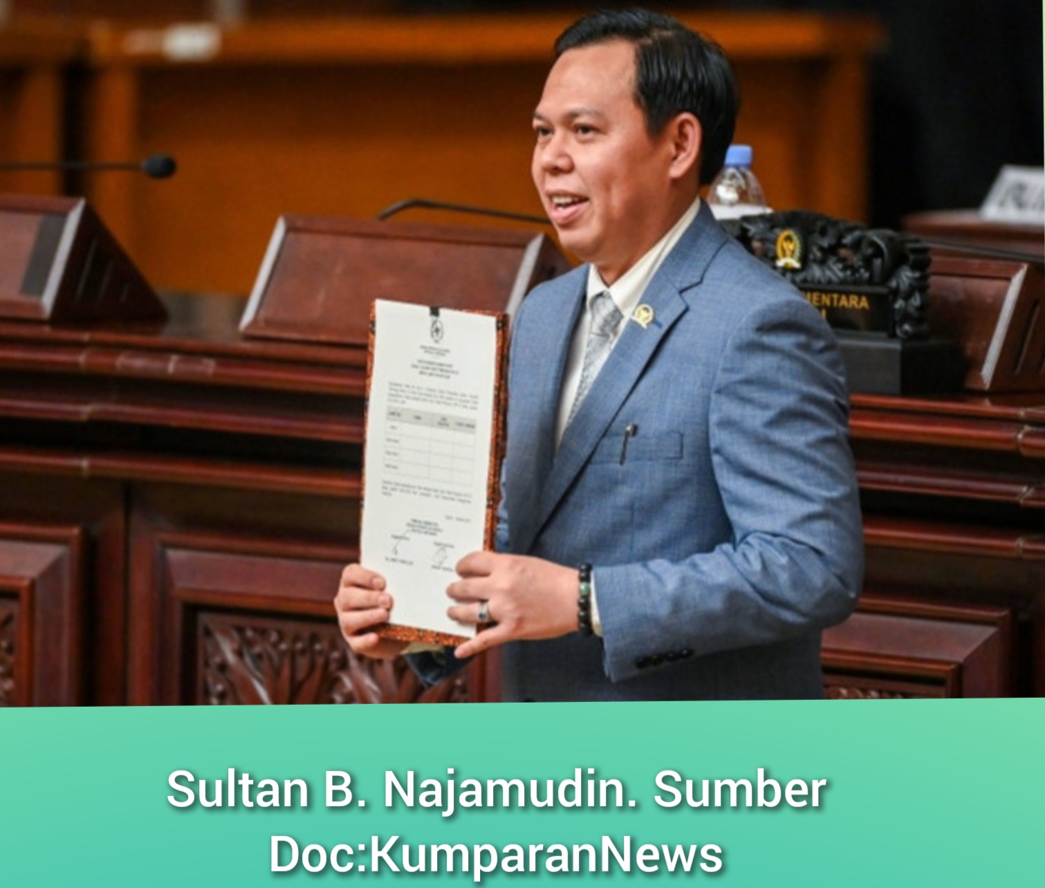 Sultan B Najamudin terpilih sebagai Ketua Dewan Perwakilan Daerah (DPD) RI periode 2024-2029