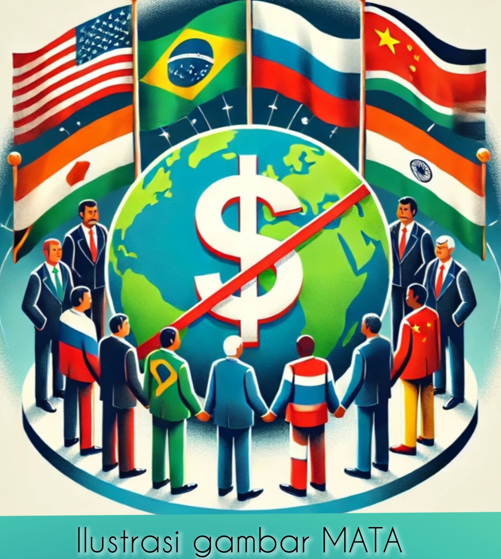 BRICS berinisiatif Memperkuat Pengembangannya dengan Mengurangi Penggunaan Dollar AS