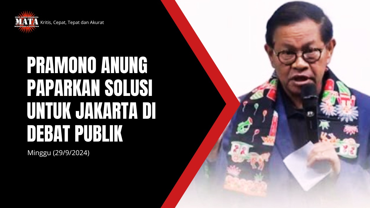 Pramono Anung Paparkan Solusi untuk Jakarta di Debat Publik