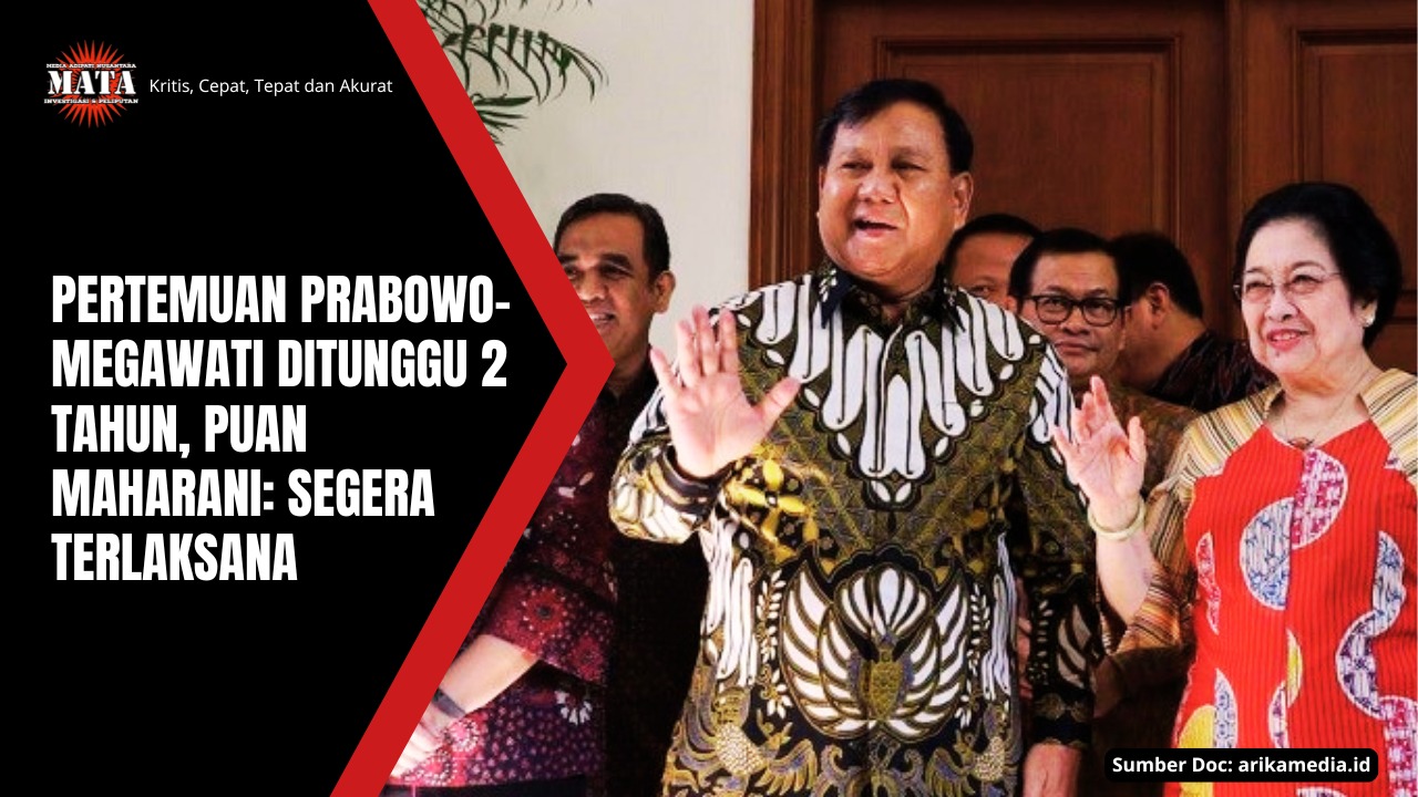 Pertemuan Prabowo-Megawati Ditunggu 2 Tahun, Puan Maharani: Segera Terlaksana