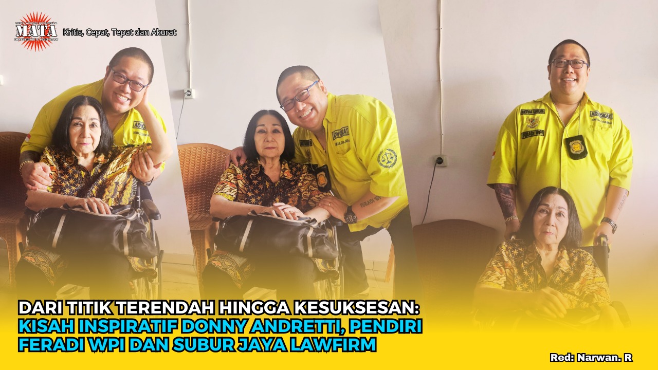 Dari Titik Terendah hingga Kesuksesan: Kisah Inspiratif Donny Andretti, Pendiri FERADI WPI dan Subur Jaya Lawfirm