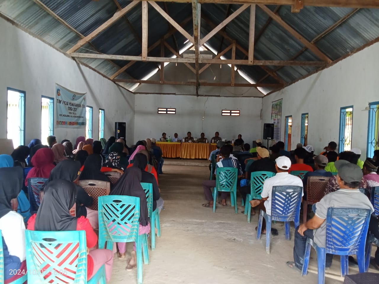 Desa Silea Kecamatan Kolono Menggelar Rapat Umum Desa