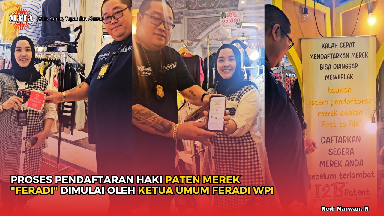 Proses Pendaftaran HAKI Paten Merek “FERADI” Dimulai Oleh Ketua Umum FERADI WPI