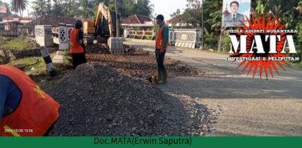 Perbaikan Jalan Desa Gedung Raja, Provinsi Lampung