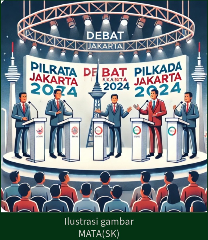Debat Perdana Pilkada DK Jakarta 2024