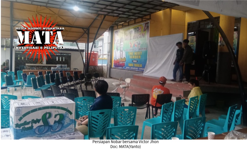 Nonton Bareng digelar Viktor-Jhon di Media Center Makale
