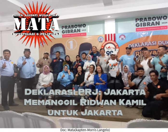 Deklarasi PRJ: Jakarta Memanggil Ridwan Kamil untuk Jakarta