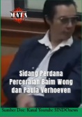 Sidang Perdana Perceraian Baim Wong dan Paula Verhoeven