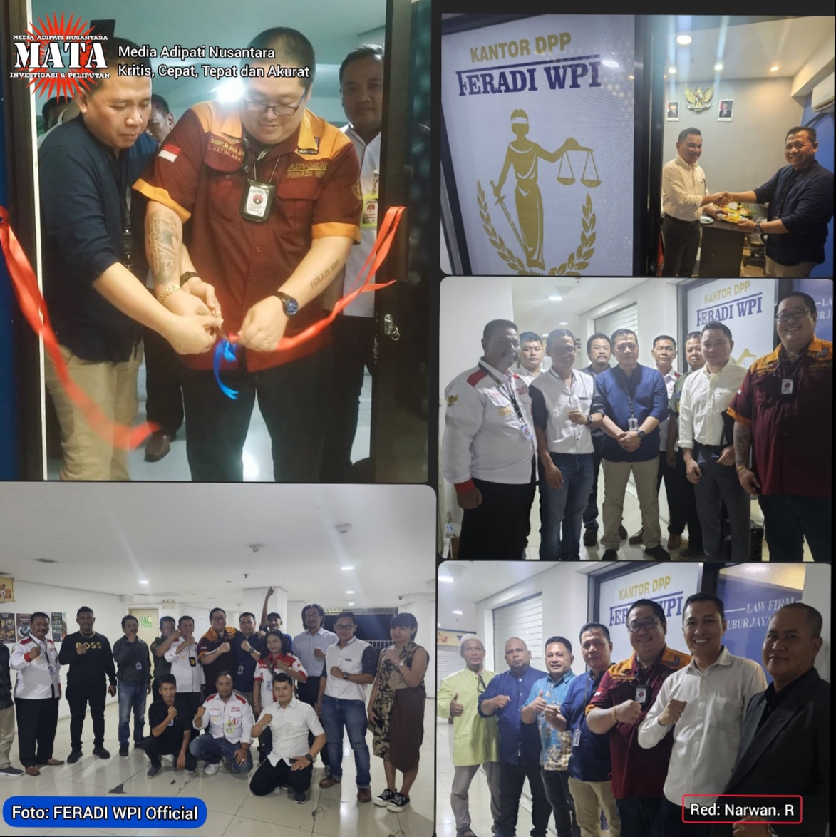 GRAND OPENING KANTOR DPP FERADI WPI & FIRMA HUKUM SUBUR JAYA DI KOTA SEMARANG, JAWA TENGAH