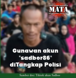 Gunawan akun “sadbor86” diTangkap Polisi