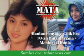 Mantan Penyanyi Cilik Era 70-an Dina Mariana Meninggal Dunia