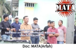 Muslim Tanja Calon Wakil  Bupati Nomor urut 2  Hadiri Launching Pelita Mania Team Lomba Burung Berkicau