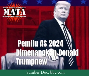Pemilu AS 2024 Dimenangkan Donald Trump
