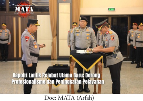Kapolri Lantik Pejabat Utama Baru: Dorong Profesionalisme dan Peningkatan Pelayanan