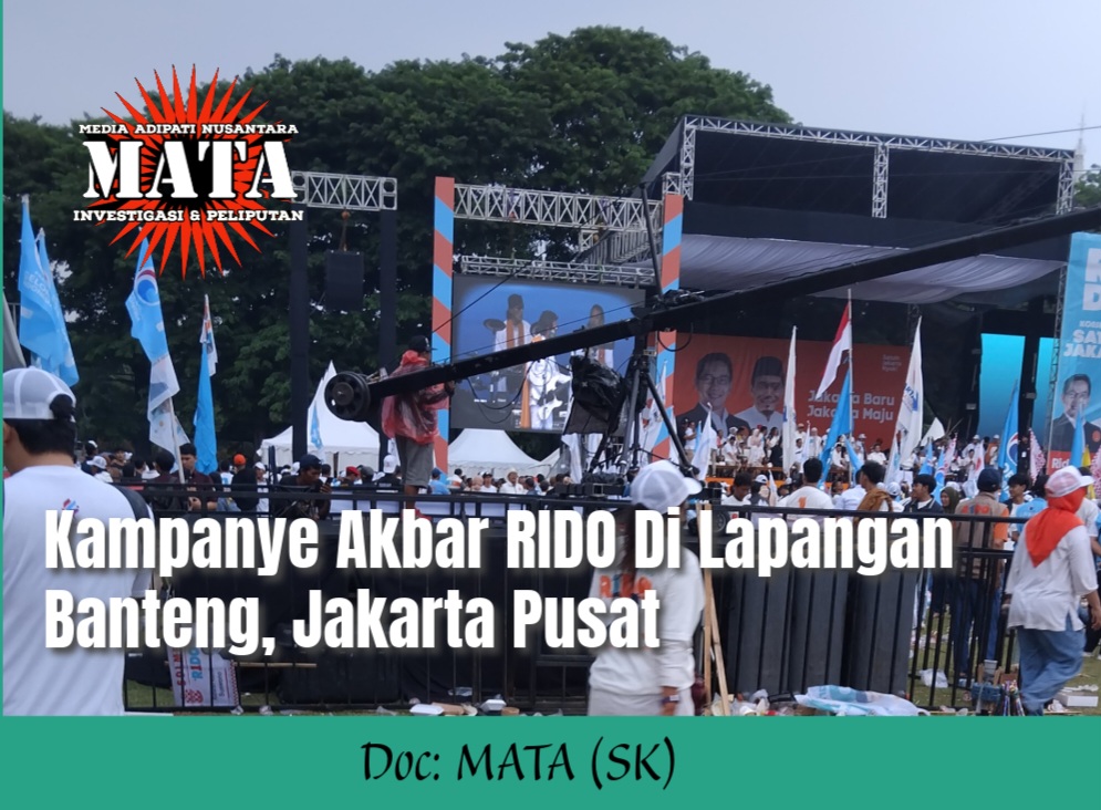 Kampanye Akbar RIDO Di Lapangan Banteng, Jakarta Pusat