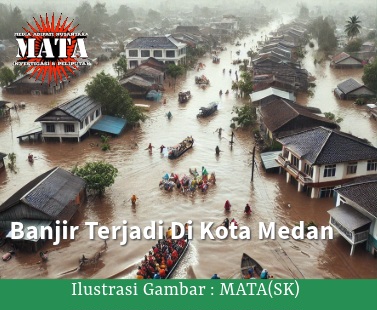 Banjir Terjadi Di Kota Medan