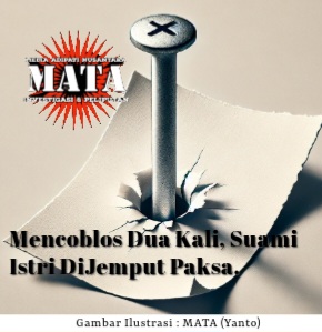 Mencoblos Dua Kali, Suami Istri DiJemput Paksa
