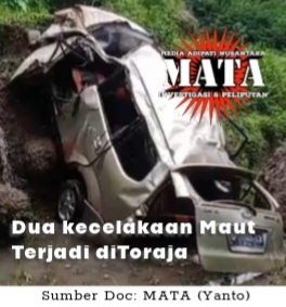 Dua kecelakaan Maut Terjadi diToraja