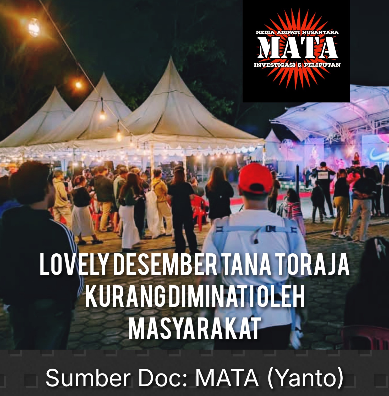 Lovely Desember Tana Toraja Kurang DiMinati Oleh Masyarakat