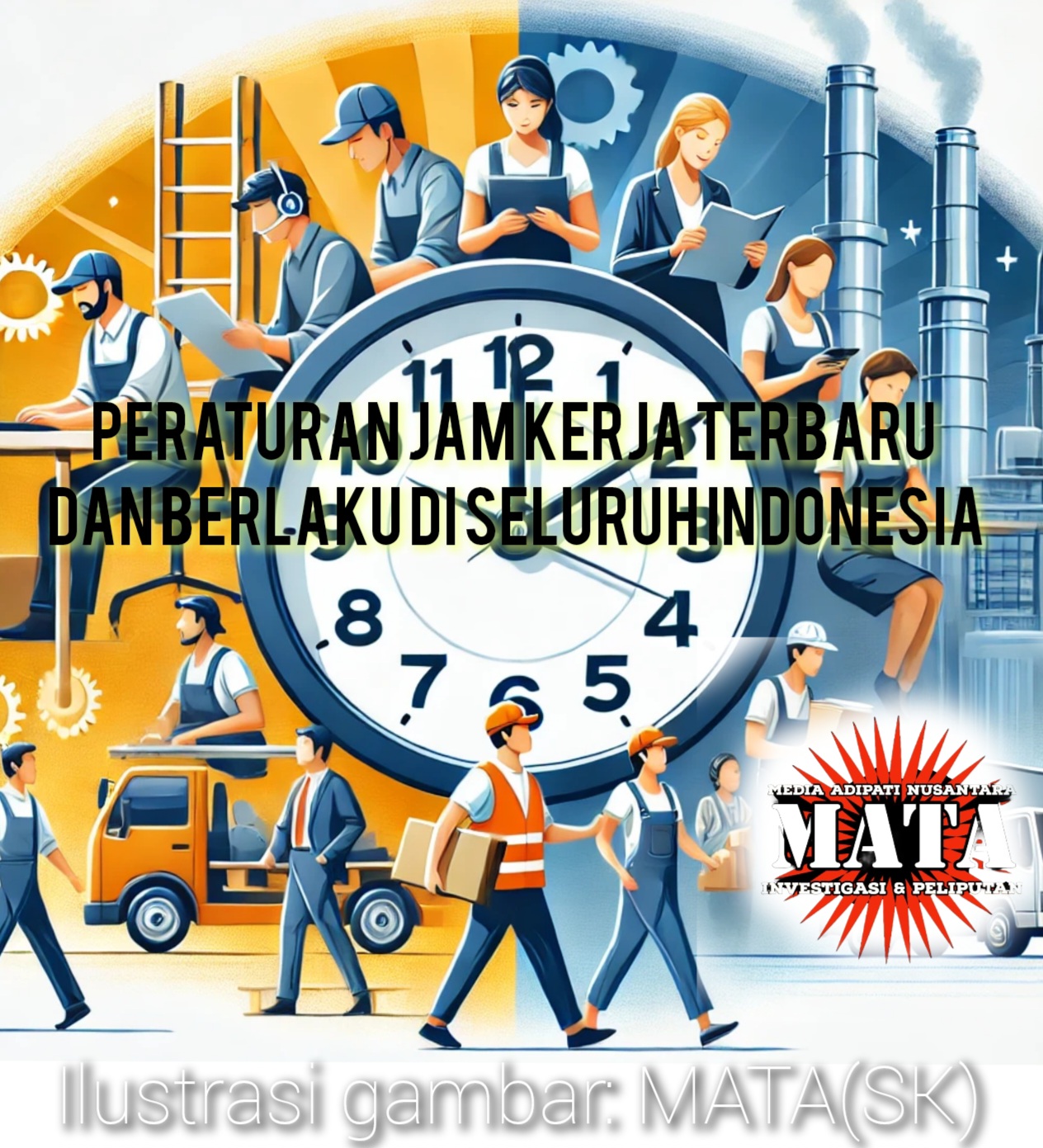 Peraturan Jam Kerja Terbaru dan Berlaku di Seluruh Indonesia