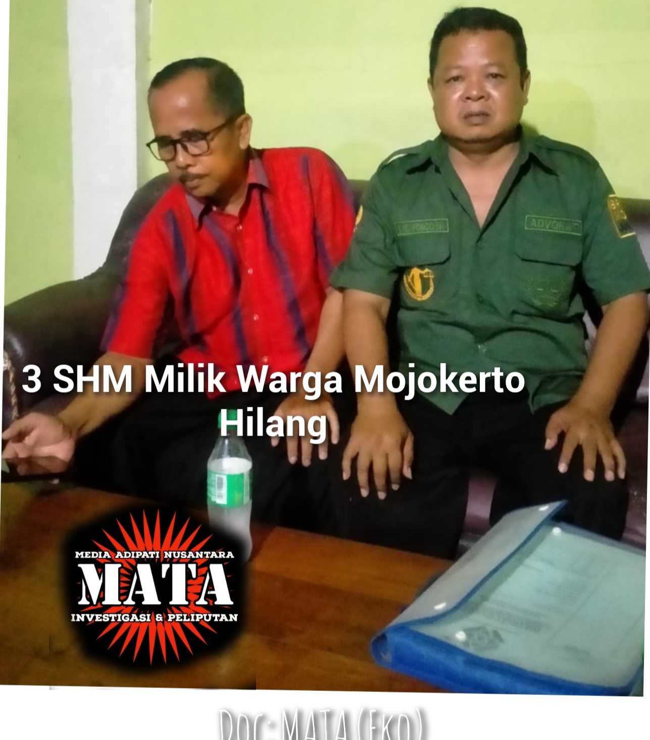 3 SHM Milik Warga Mojokerto Hilang