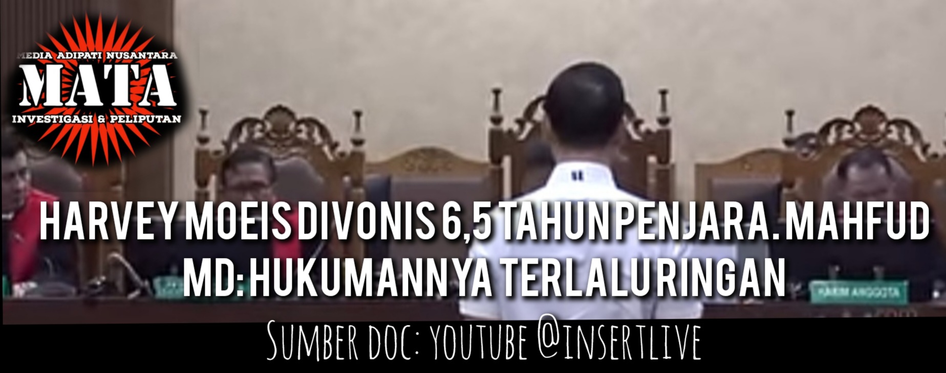Harvey Moeis divonis 6,5 Tahun Penjara. Mahfud Md: Hukumannya Terlalu Ringan