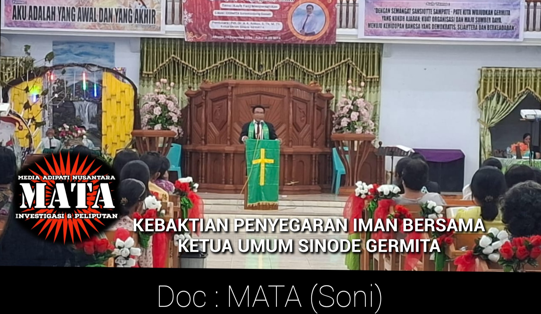 KEBAKTIAN PENYEGARAN IMAN BERSAMA KETUA UMUM SINODE GERMITA