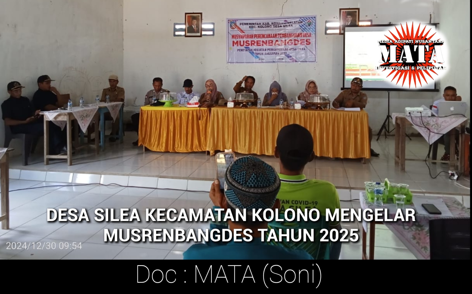 DESA SILEA KECAMATAN KOLONO MENGELAR MUSRENBANGDES TAHUN 2025
