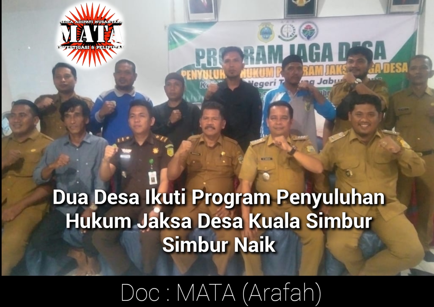 Dua Desa Ikuti Program Penyuluhan Hukum Jaksa Desa Kuala Simbur Simbur Naik