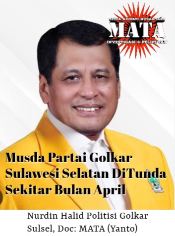 Musda Partai Golkar Sulawesi Selatan DiTunda Sekitar Bulan April