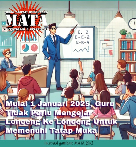 Mulai 1 Januari 2025, Guru Tidak Perlu Mengejar Lonceng Ke Lonceng Untuk Memenuhi Tatap Muka