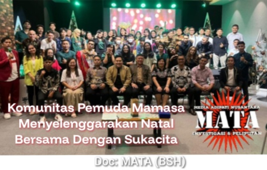 Komunitas Pemuda Mamasa Menyelenggarakan Natal Bersama Dengan Sukacita