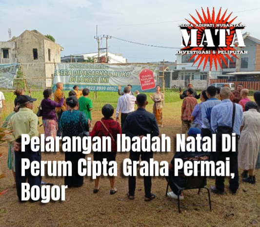 Pelarangan Ibadah Natal Di Perum Cipta Graha Permai, Bogor