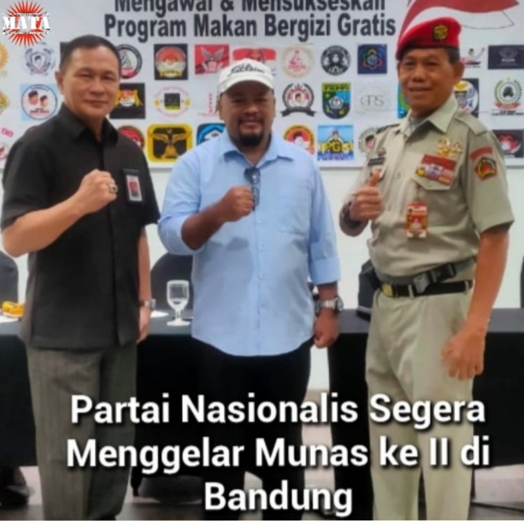 Partai Nasionalis Segera Menggelar Munas ke II di Bandung