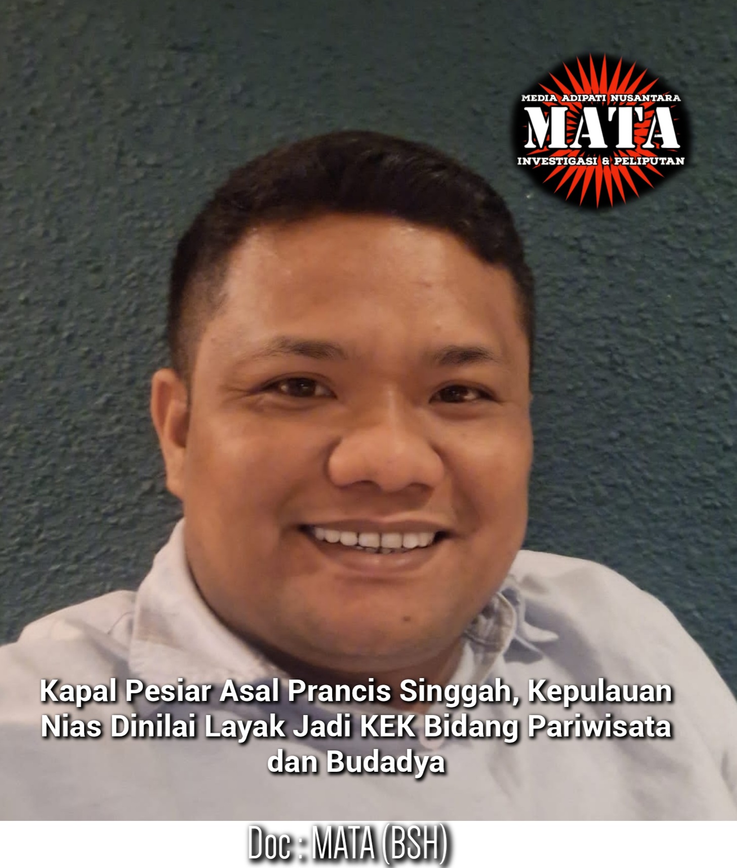 Kapal Pesiar Asal Prancis Singgah, Kepulauan Nias Dinilai Layak Jadi KEK Bidang Pariwisata dan Budadya
