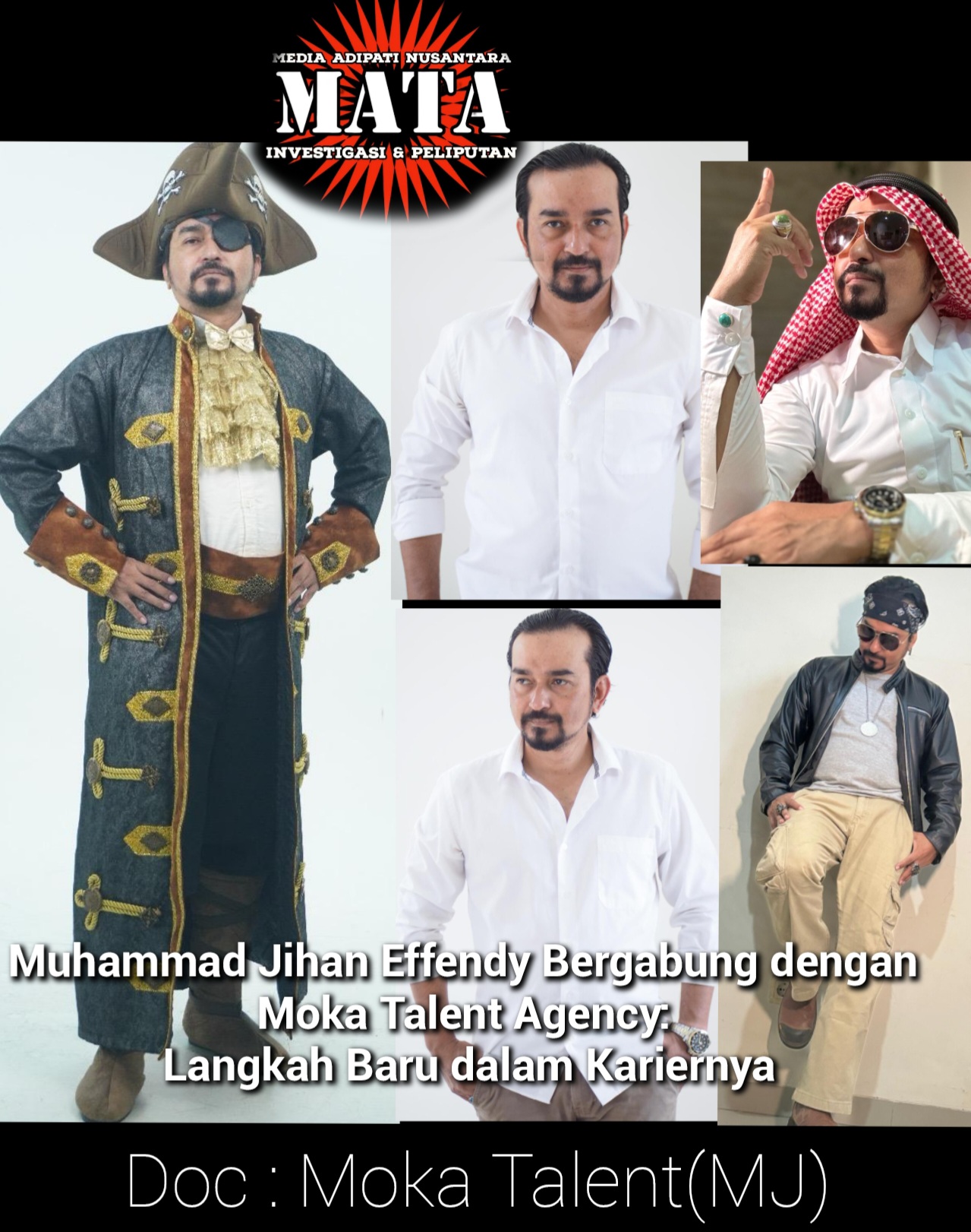 Muhammad Jihan Effendy Bergabung dengan Moka Talent Agency: Langkah Baru dalam Kariernya
