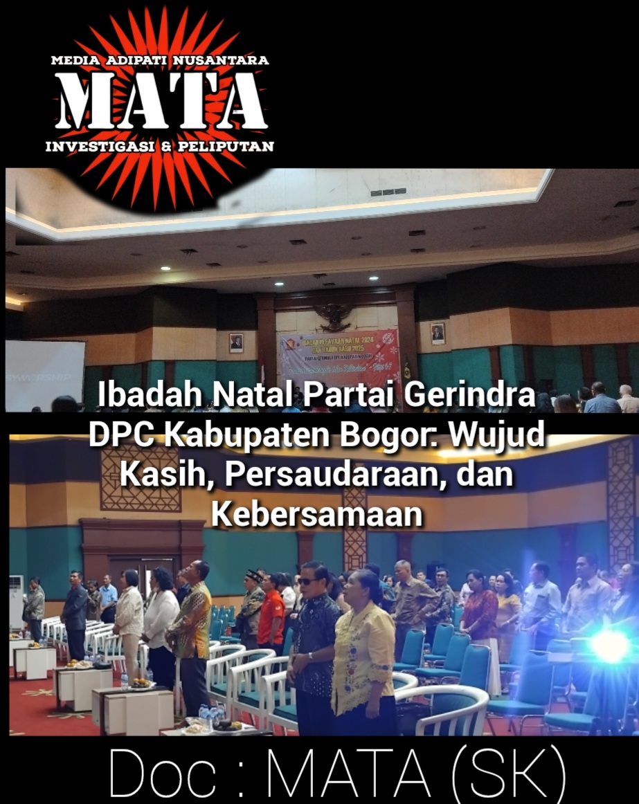 Ibadah Natal Partai Gerindra DPC Kabupaten Bogor: Wujud Kasih, Persaudaraan, dan Kebersamaan