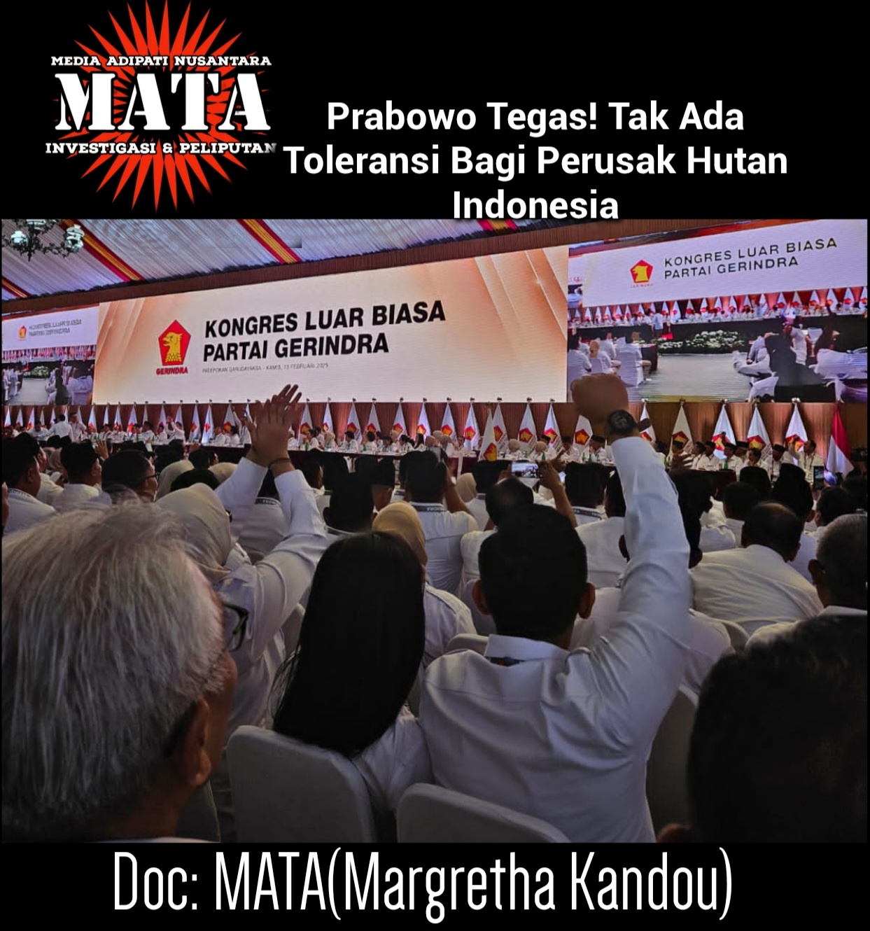 Prabowo Tegas! Tak Ada Toleransi Bagi Perusak Hutan Indonesia