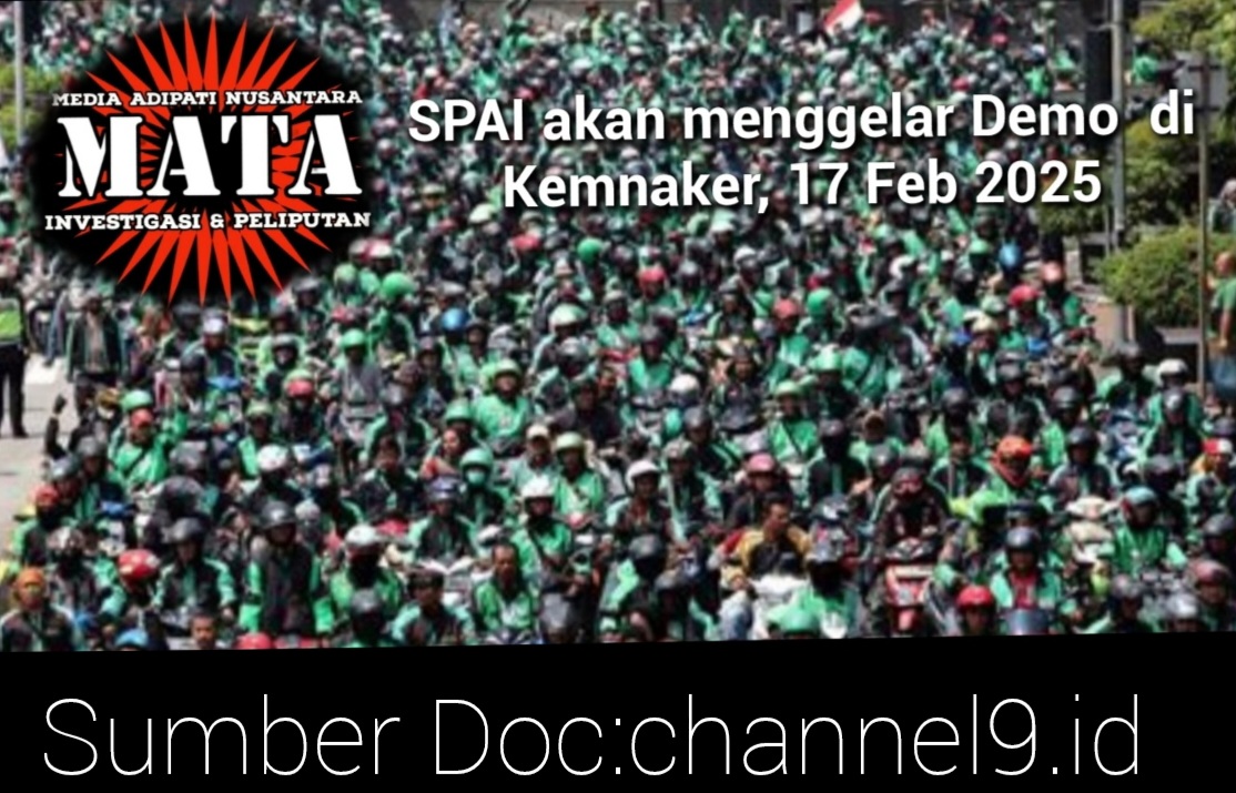SPAI akan menggelar Demo  di Kemnaker, 17 Feb 2025