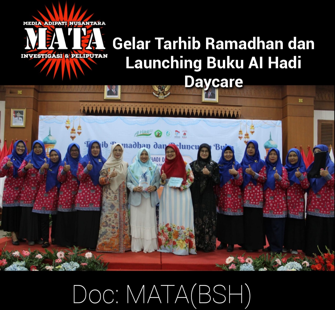 Gelar Tarhib Ramadhan dan Launching Buku AI Hadi Daycare