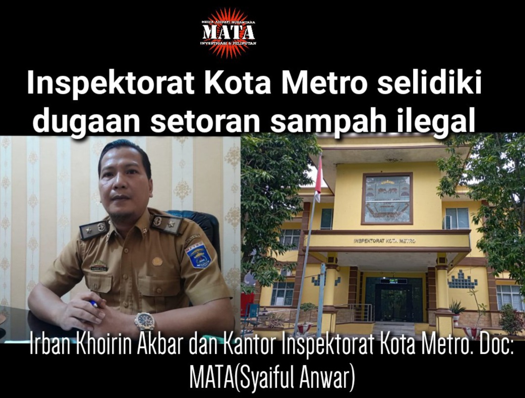 Inspektorat Kota Metro selidiki dugaan setoran sampah ilegal