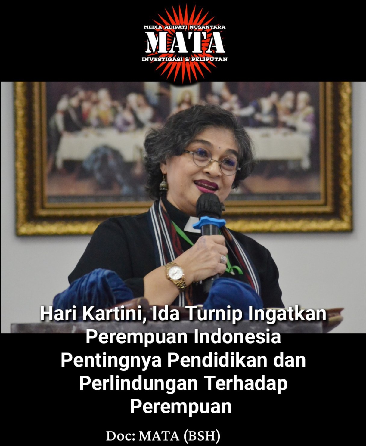 Hari Kartini, Ida Turnip Ingatkan Perempuan Indonesia Pentingnya Pendidikan dan Perlindungan Terhadap Perempuan