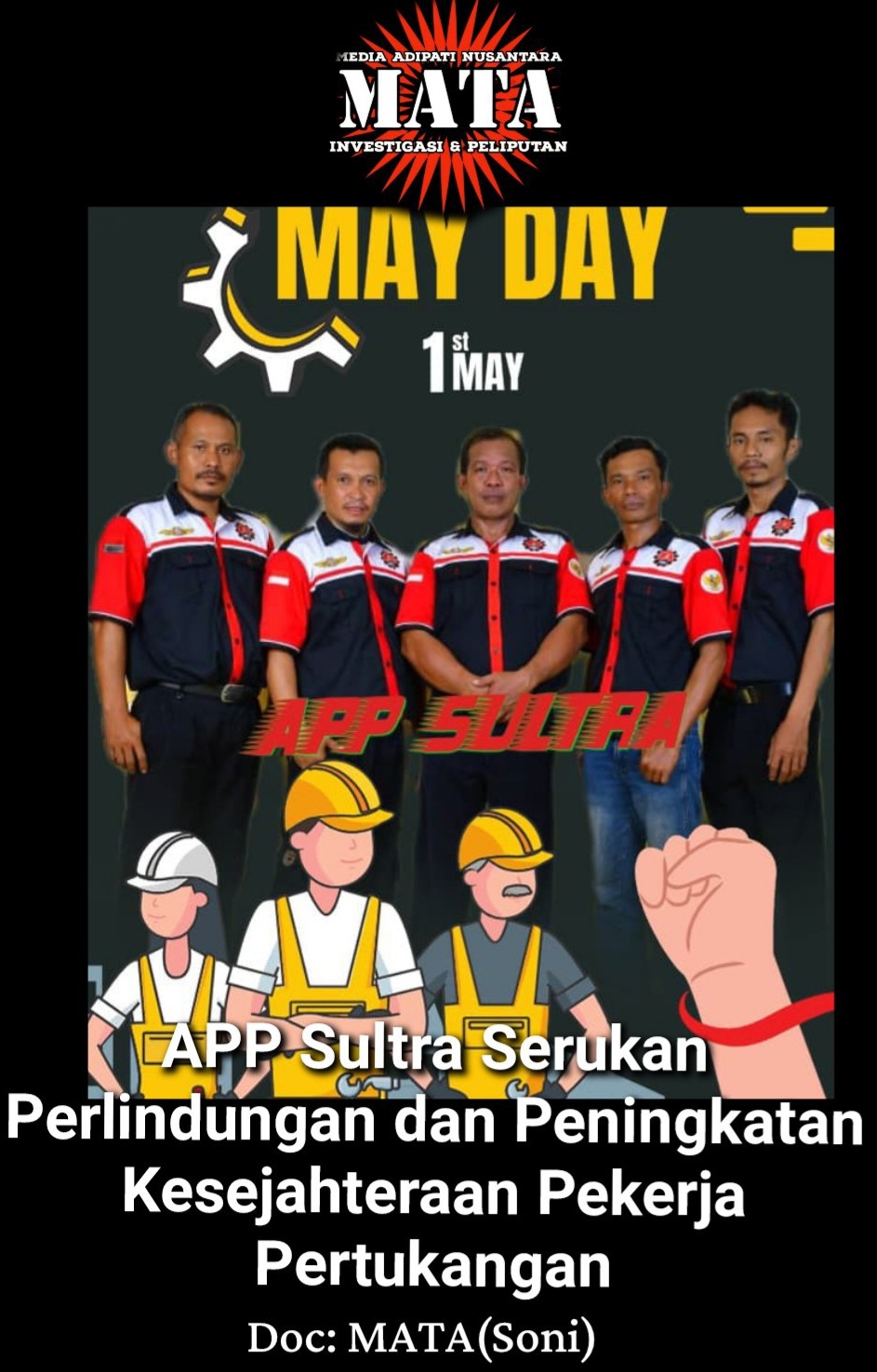 APP Sultra Serukan Perlindungan dan Peningkatan Kesejahteraan Pekerja Pertukangan