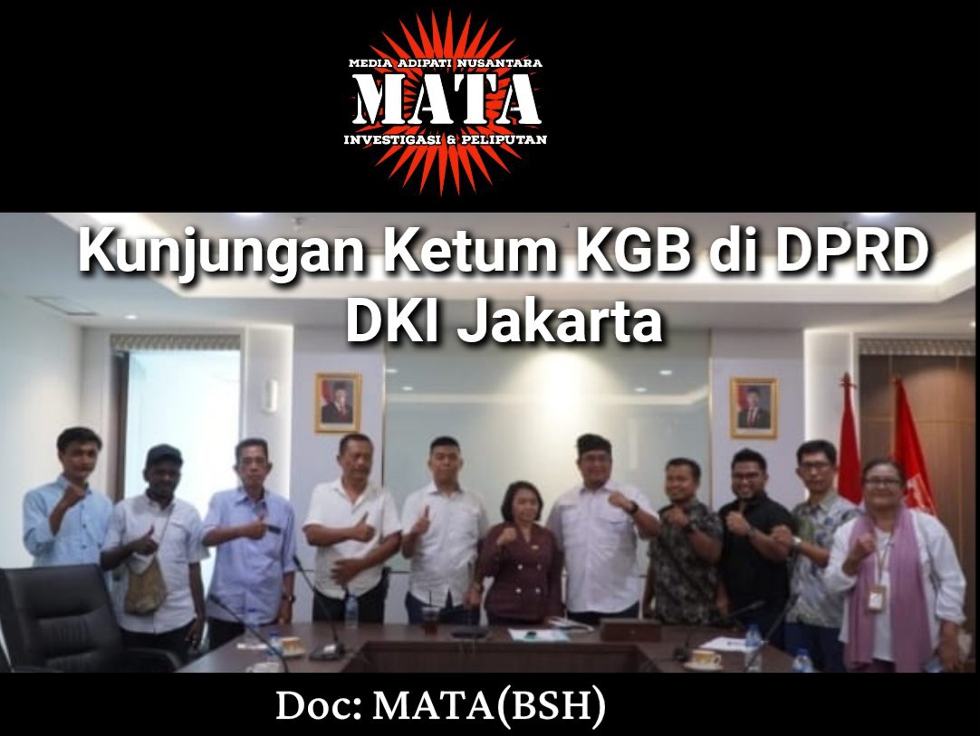 Kunjungan Ketum KGB di DPRD DKI Jakarta