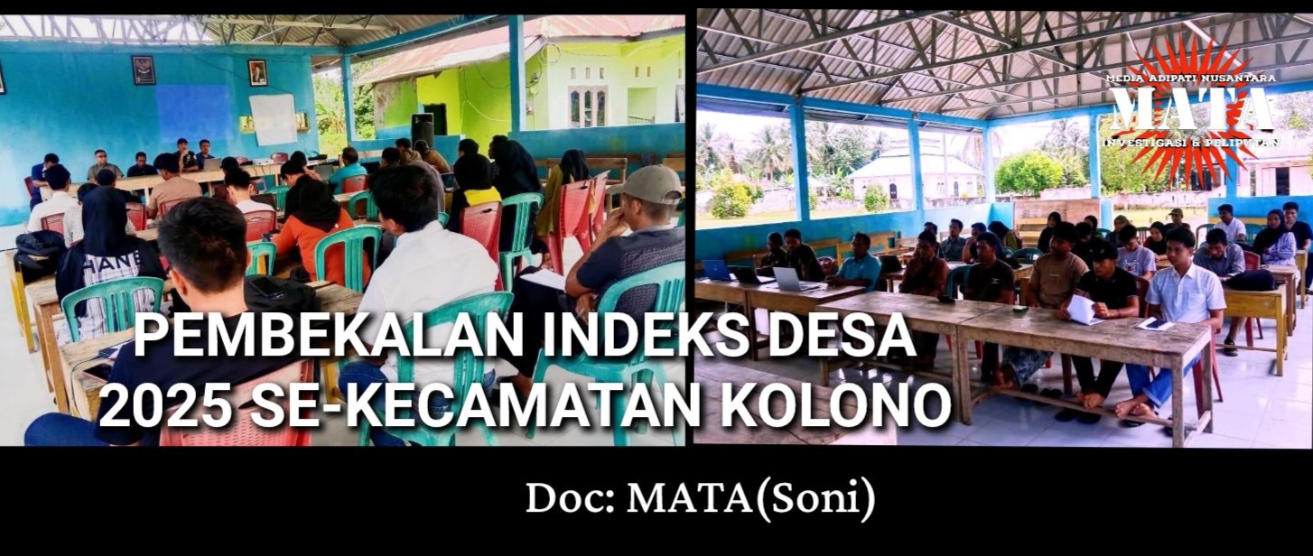 PEMBEKALAN INDEKS DESA 2025 SE-KECAMATAN KOLONO
