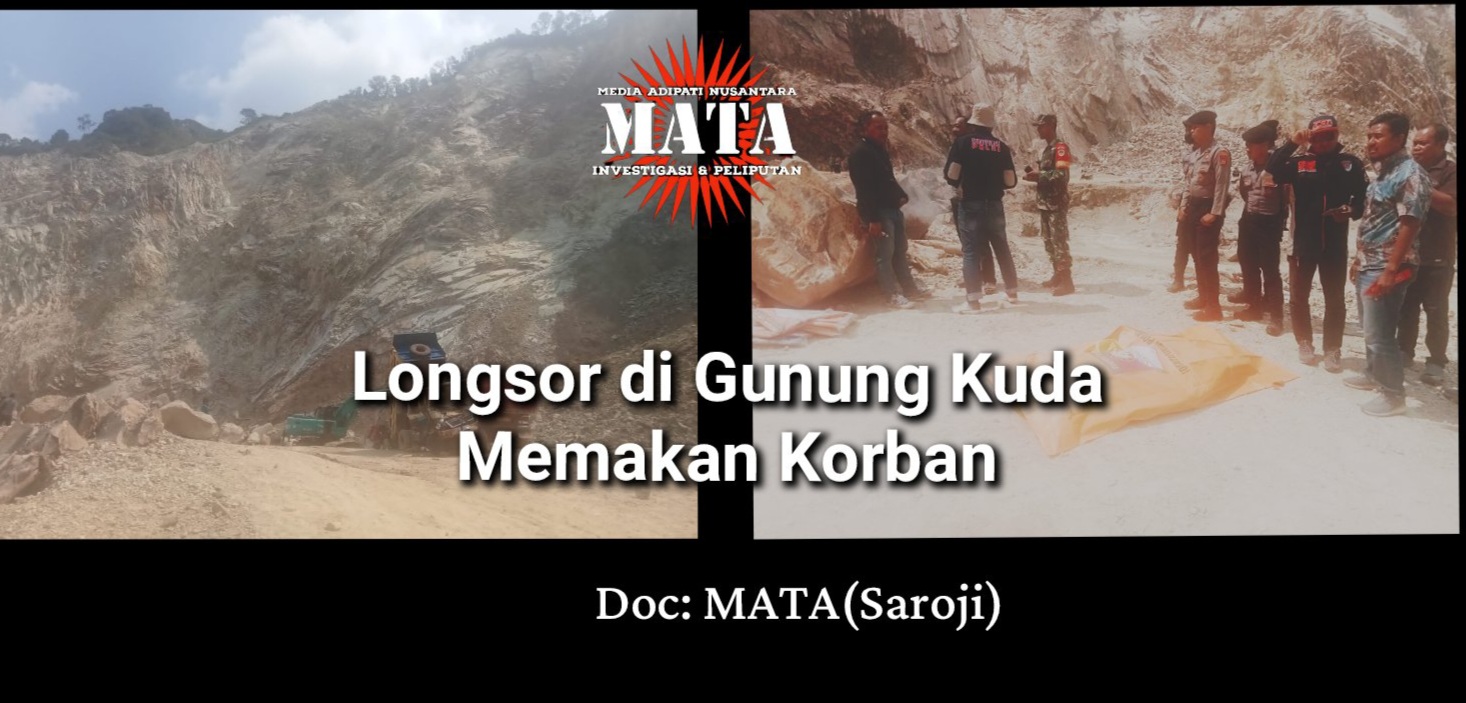 Longsor di Gunung Kuda Memakan Korban