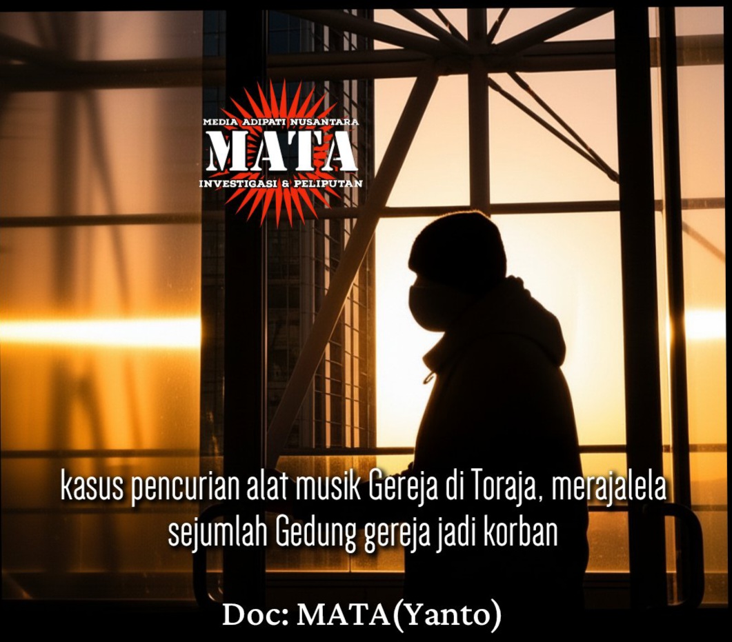 kasus pencurian alat musik Gereja di Toraja, merajalela sejumlah Gedung gereja jadi korban