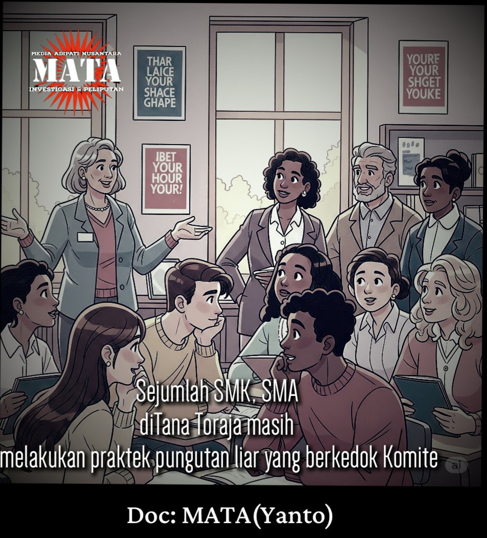 Sejumlah SMK,SMA diTana Toraja masih melakukan praktek pungutan liar yang berkedok Komite